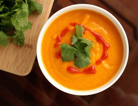 Spicy Thai Carrot Soup