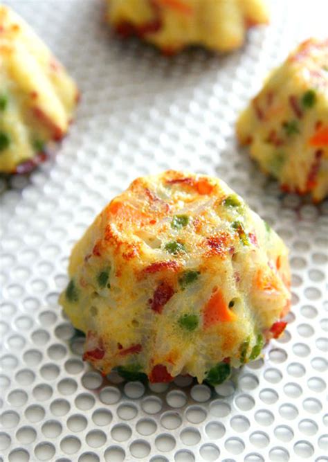 Fruits and vegetables contain vitamins, minerals, and other nutrients that are essential for good health. Rice & Vegetable Cakes | Free Recipe Network