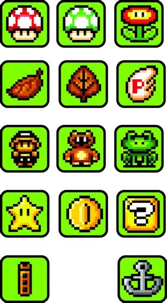 Super Mario Bros 3 Icon Vector Icon Free Vector Free Download