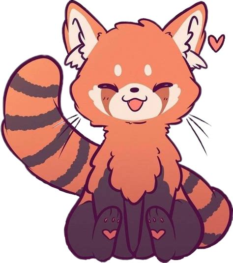 Panda Redpanda Kawaii Freetoedit Sticker By Insomniaultra