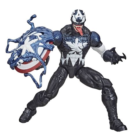 Action Figure Venom Variante Capitão America Marvel Legends Series