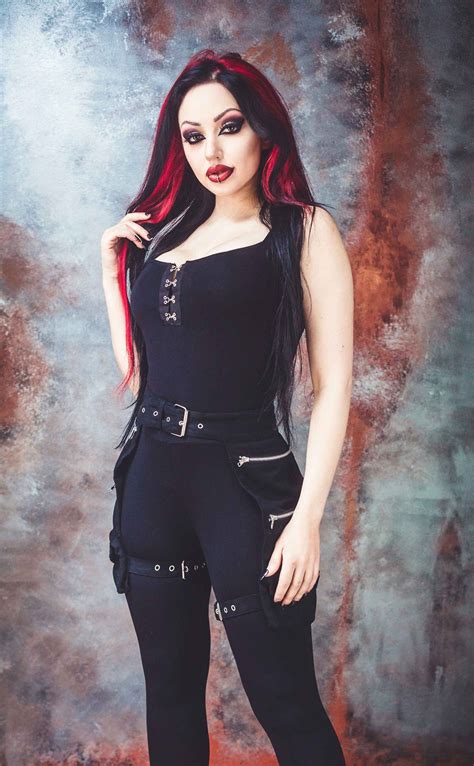 Modelmua Dani Divine Clothes Necessary Evil Gothic And Amazing