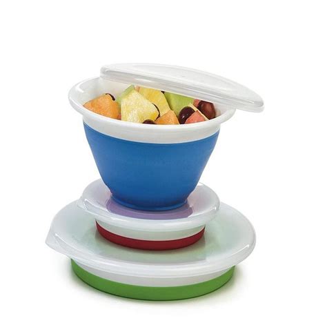 Progressive Prepworks Thinstore Collapsible Prepstorage Bowls With