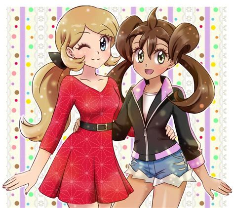 Serena And Shauna Commission By Tsaianda Pokemon Personajes Cómics