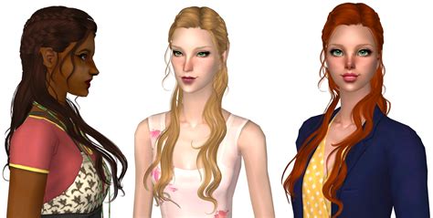 Mod The Sims Alternative Maxis Match Hair Retextures Part 2