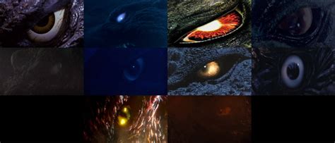 Godzilla Eye Compilation By Mnstrfrc On Deviantart