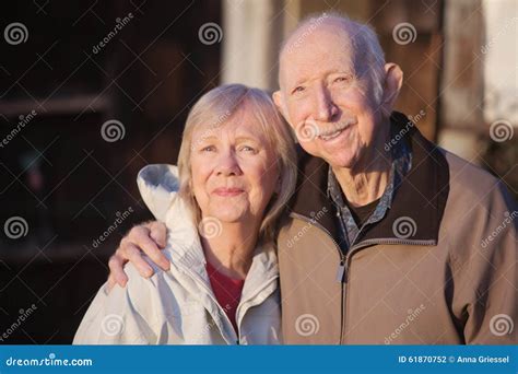 Grinning Older Partners Stock Photo Image