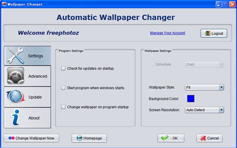 Free Download Automatic Desktop Wallpaper Changer Download