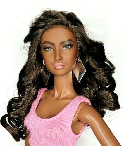 Ooak Barbie Doll Repaint Nude 3863373215