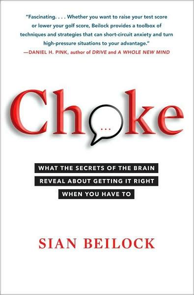 Why We “choke” Under Pressure And How To Avoid It