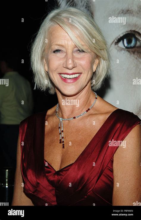 Helen Mirren Arriving At The Queen Premiere At The Academy Of Motion Pictures And Science In Los