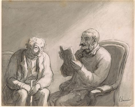 honoré daumier reading drawings online the morgan library and museum