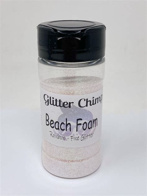 Beach Foam Fine Rainbow Glitter Glitter Chimp