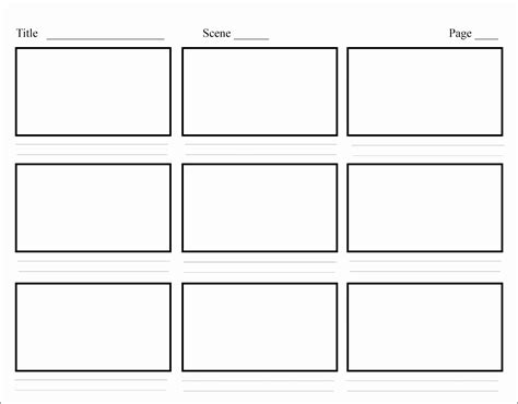 Storyboard Template Business Mentor