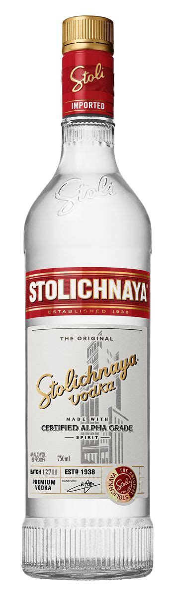 Stolichnaya Original Vodka 750ml Shop Today Get It Tomorrow