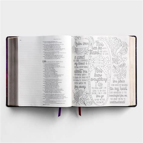 Nlt Inspire Prayer Bible Giant Print The Bible For Coloring