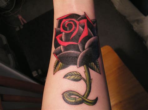 Black Rose Tattoo Free Flowers Tattoo