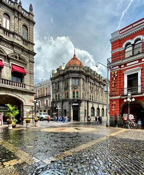 Instantaneas Mundiales Centro Histórico De La Ciudad De Puebla De Los