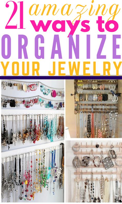 20 Amazing Jewelry Organization Ideas That Will Transform Your How You