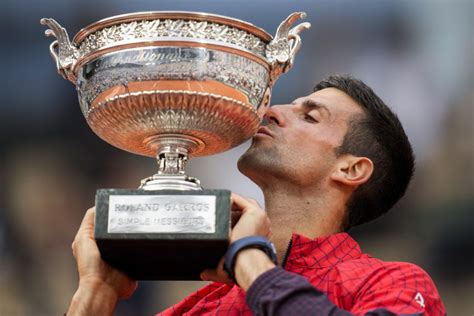 Djokovic Wins French Open Claim Men S Record Rd Slam Title SportsHistori
