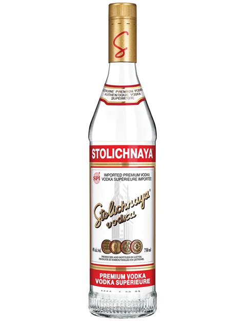 Stolichnaya Vodka Newfoundland Labrador Liquor Corporation