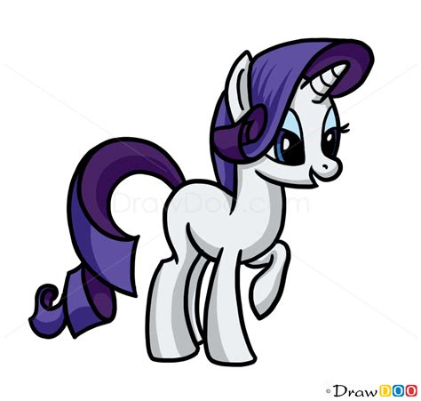 How To Draw Rarity My Little Pony How To Draw Drawing Ideas Draw