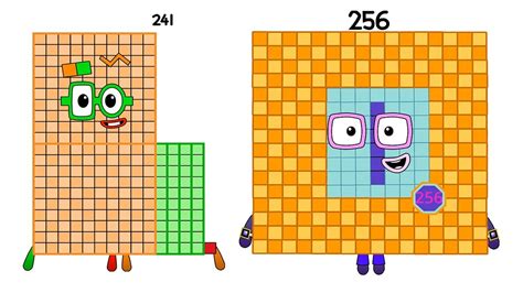 Meet Numberblock 256numberblock Primes Without Features Youtube