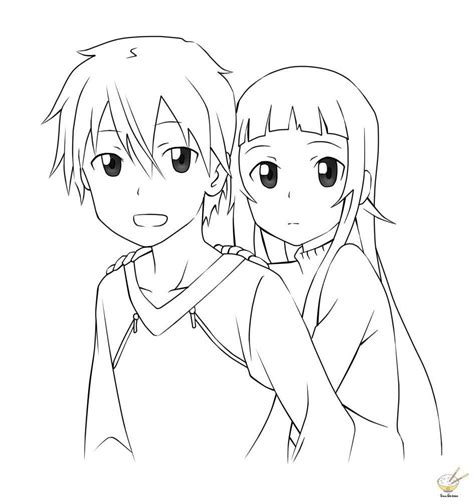 You may still print our free coloring pages or play our online games! Sword Art Online Coloring Pages - Coloring Home