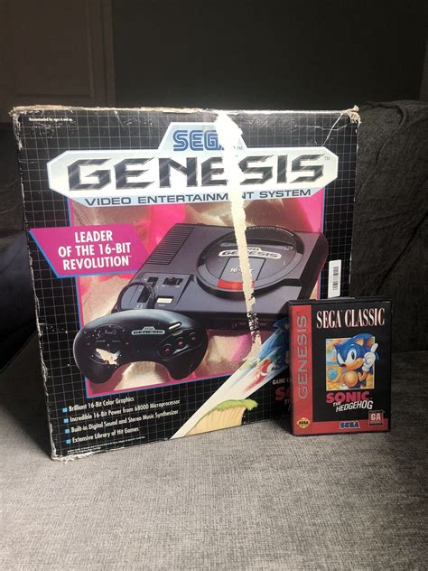 Sega Sg 10037 2 Genesis Mini Game Console Black Ebay