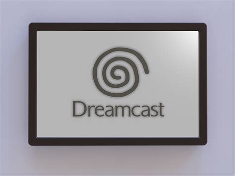 Dreamcast Logo Wall Art By Ken Mills Download Free Stl Model