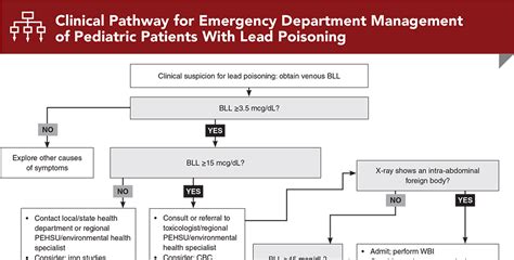 Lead Poisoning In Children Recognition And Management In The Ed