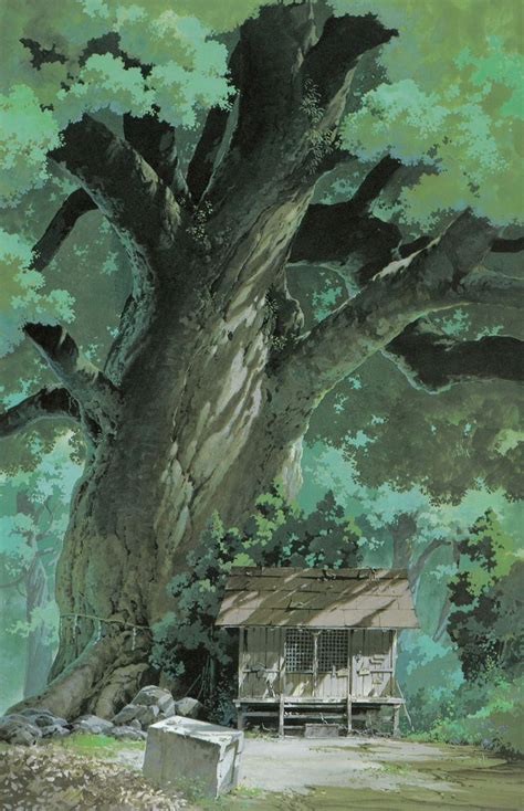 I Would Love To Meet A Camphor Tree The Art Of My Neighbor Totoro