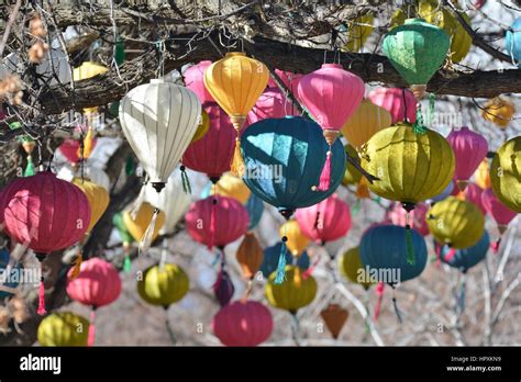 Chinese Paper Lanterns Stock Photo Alamy