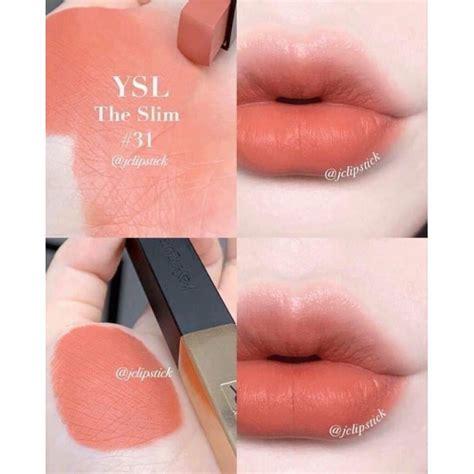 Son Ysl Rouge Pur Couture The Slim Inflammatory Nude Shopee Vi T Nam