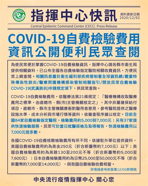 The taiwan centers for disease control is the agency of the ministry of health and welfare of republic of china that combats the threat of c. 國語 - 衛生福利部疾病管制署