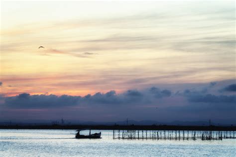 Atardecer En La Gola Del Pujol Albufera Vagamundos Viajeros Blog