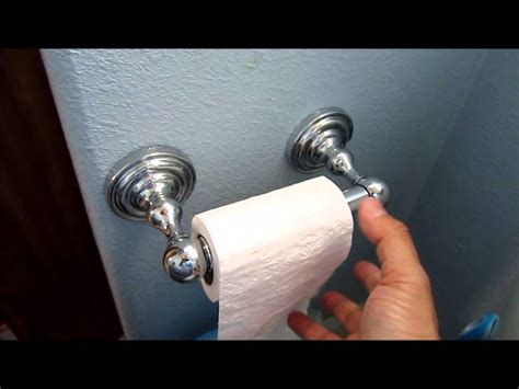 How To Install Toilet Paper Holder In Drywall