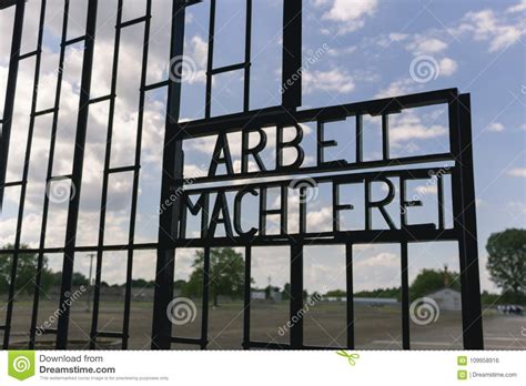 neutral zone sign in sachsenhausen world war ii concentration camp in oranienburg germany