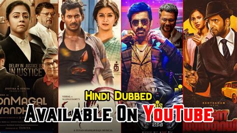 Top 10 New Big South Indian Hindi Dubbed Movies Available On Youtube