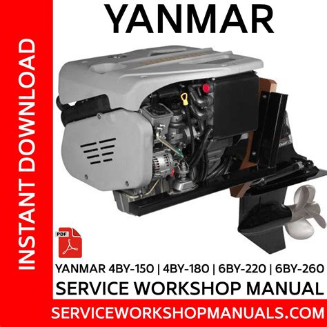 Yanmar 4by 6by Service Workshop Manual Service Workshop Manuals