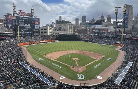 Comerica Park Detroit Tigers Ballpark Ballparks Of Baseball