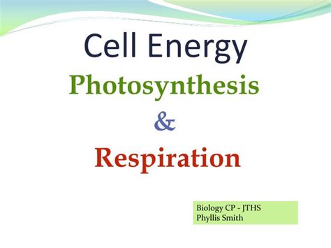 Ppt Cell Energy Powerpoint Presentation Free Download Id2423360