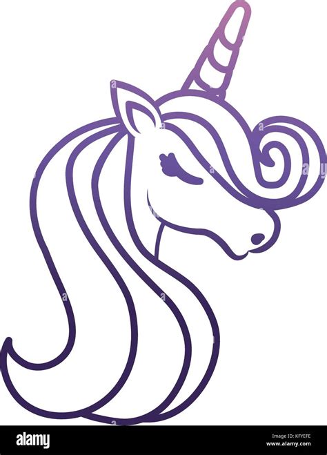 Magical Unicorn Icon Stock Vector Image And Art Alamy