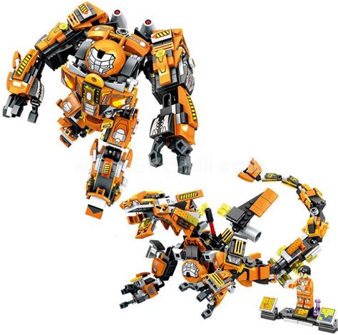 Mech Armor Iron Man Block Figure Toys 2 Modes For