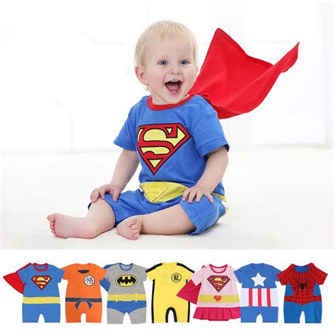 Kids Superman Clothes Superman Costume Kids Baby Cosplay Costumes Baby