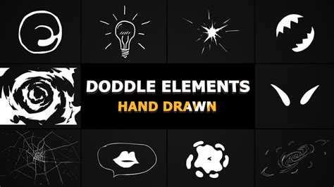Adobe® after effects® and premiere pro® is a trademark of adobe systems incorporated. Doodle Elements After Effects templates | 11563208