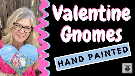 Valentine Gnomes, Hand Painted, The DIY Boho Show, Rhonda ...