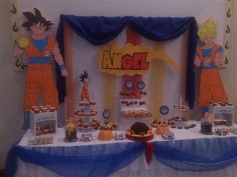 Goku Dragon Ball Z Deco Fiestas Magicas Goku Birthday Ball Birthday