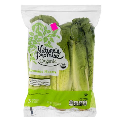 Save On Nature S Promise Organic Romaine Hearts Lettuce Order Online