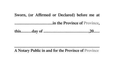 You may also obtain additional information on the website of the provincial justice and. Notary Public Statutory Declaration Stamp